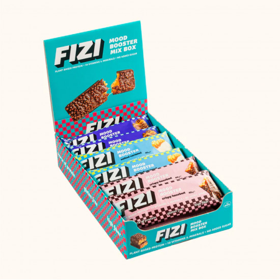 Fizi Mood Booster - 12x40g Mix Box Fizi Mood Booster - 12x40g Mix Box