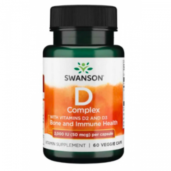 D Complex D2 abd D3 2000iu(50mcg) - 60caps D Complex D2 abd D3 2000iu(50mcg) - 60caps