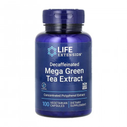 Decaffeinated Mega Green Tea Extract - 100 vcaps