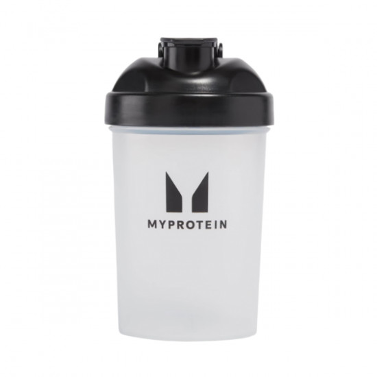 Plastic Shaker - 600ml Clear Black Plastic Shaker - 600ml Clear Black