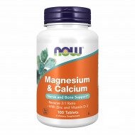 Magnesium & Calcium 2:1 Ratio - 100 tabs