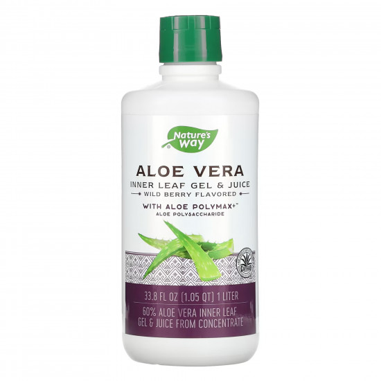 Aloe Vera Gel & Juice (Berry) - 1000 ml Aloe Vera Gel & Juice (Berry) - 1000 ml