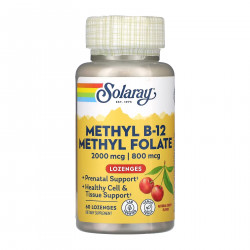 Methyl B-12 & Methyl Folate - 60 caps