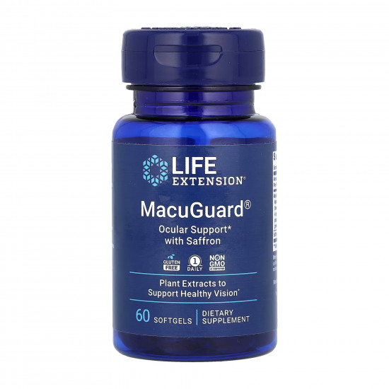 MacuGuard® Ocular Support with Saffron - 60 softgels MacuGuard® Ocular Support with Saffron - 60 softgels
