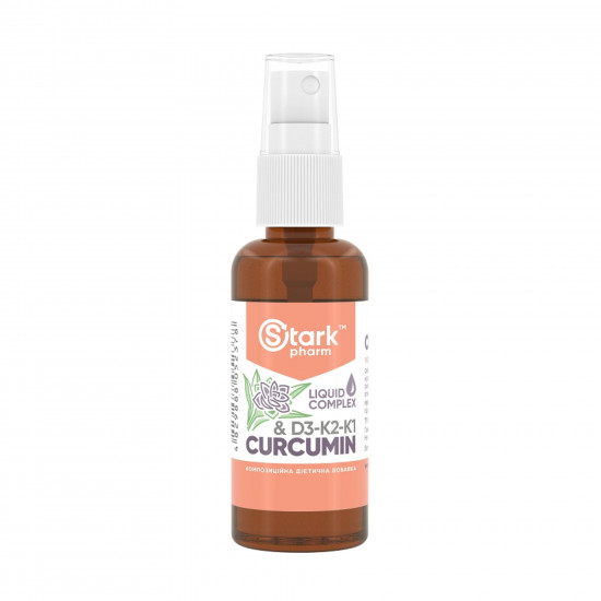 Curcumin & D3-K2-K1 Liquid Extract - 50ml Curcumin & D3-K2-K1 Liquid Extract - 50ml