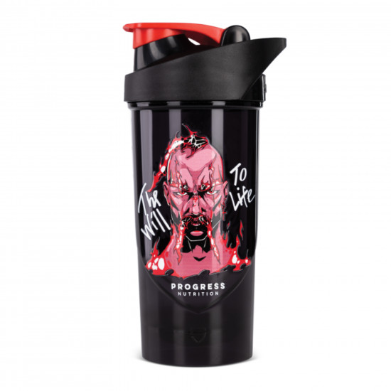 Shaker The Will To Life - 700ml Black-Red Shaker The Will To Life - 700ml Black-Red