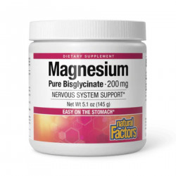 Magnesium Bisglycinate 200mg - 145g Pure