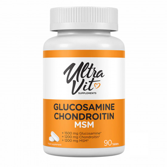 Ultravit Glucosamine Chondroitin MSM - 90 tabs Ultravit Glucosamine Chondroitin MSM - 90 tabs