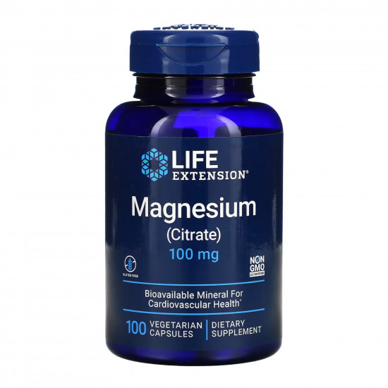 Magnesium (Citrate) 100 mg - 100 vcaps Magnesium (Citrate) 100 mg - 100 vcaps