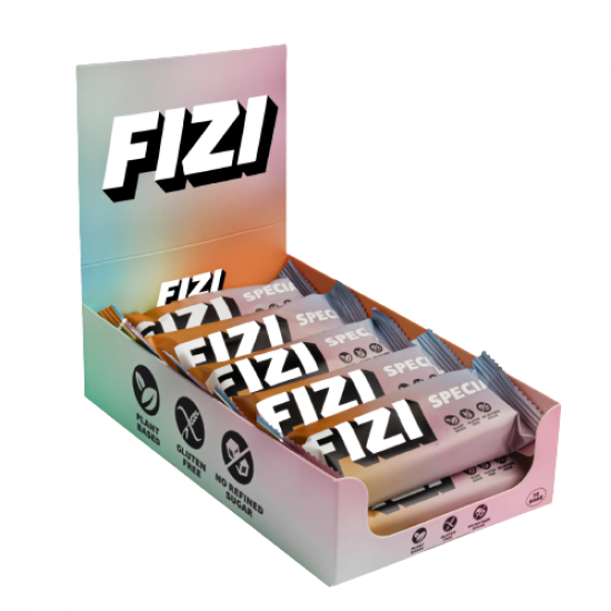 FIZI Protein Bar Special Box - 10x45g Raspberry Matcha (До 07.25) FIZI Protein Bar Special Box - 10x45g Raspberry Matcha (До 07.25)