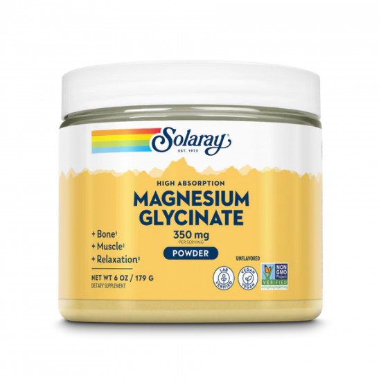 Magnesium Glycinate Powder - 179g Unflavored Magnesium Glycinate Powder - 179g Unflavored
