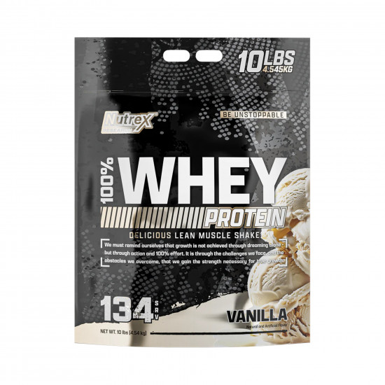 Nutrex 100% Whey - 4545g Vanilla 2023-10-6523