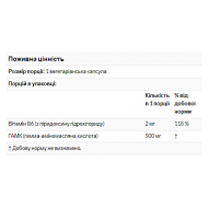 GABA 500mg - 200 veg caps