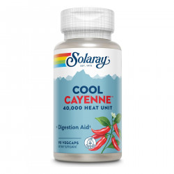 Cool Cayenne Pepper 40,000 HU 600mg - 90 vcaps