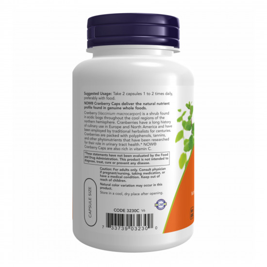 Now Foods Cranberry 700mg - 100 vcaps 2022-10-1396