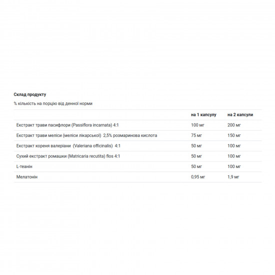 VPLab Ultra Sleep - 60 caps (Пошкоджена упаковка) 2023-10-7968