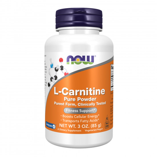 Now Foods L-Carnitine Pure Powder - 85g 2023-10-4522