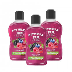 Fitnes Jam Sugar Free + L Carnitine - 200g Forest Fruit (Пошкоджена банка)