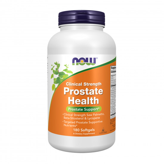 Now Foods Prostate Health Clinical Strength - 180 softgels 2023-10-6935