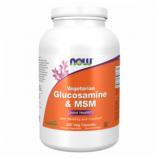 Now Foods Veg Glucosamin & MSM 500/500 - 240 vcaps 2022-10-1355