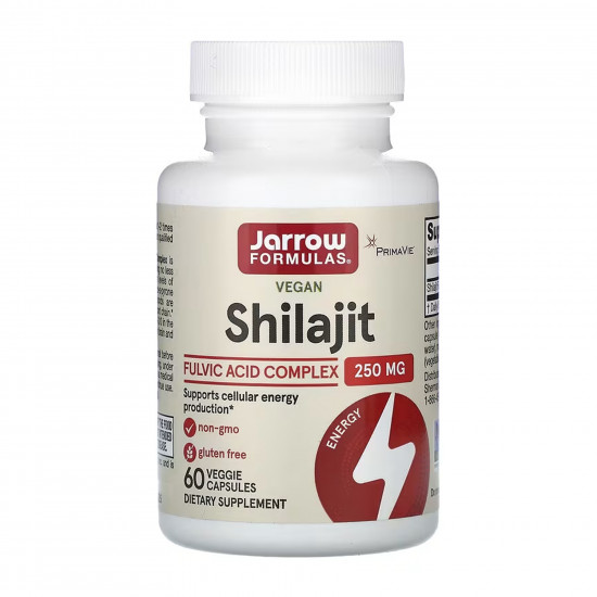 Jarrow Formulas Vegan Shilajit Fulvic Acid Complex 250mg - 60 vcaps 2023-10-7739