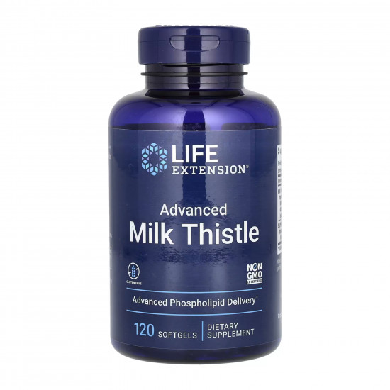 Life Extension Advanced Milk Thistle - 120 softgels (Затерта дата) 2023-10-7869