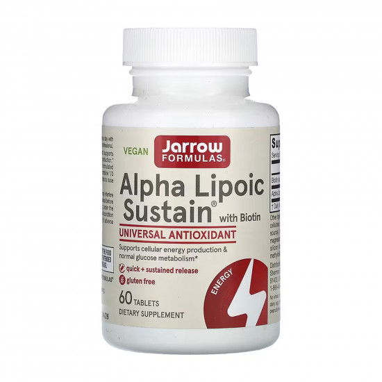 Jarrow Formulas Alpha Lipoic Sustain 300 mg - 60 tabs 2023-10-7153