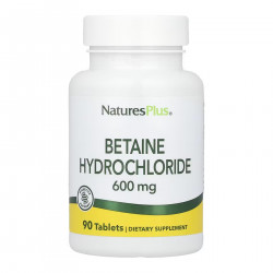 Betaine Hydrochloride 600mg - 90 tabs