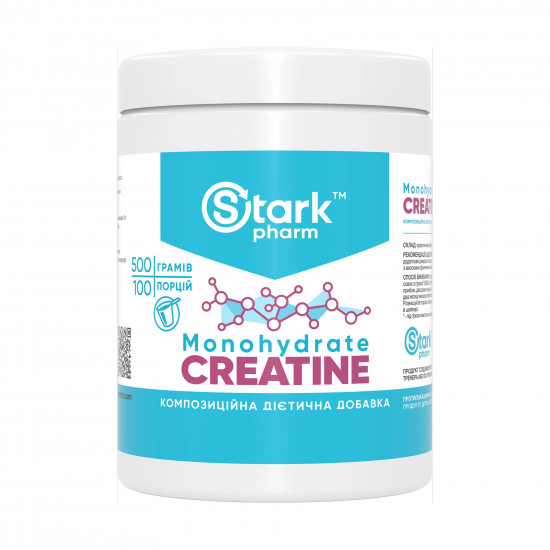 Stark Pharm Creatine Monohydrate - 500g 2023-10-6490