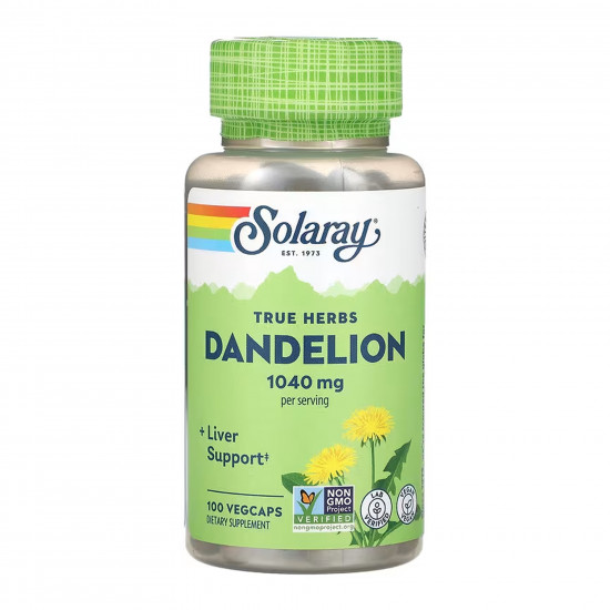 Solaray Dandelion Root 520mg - 100 vcaps 2023-10-6717