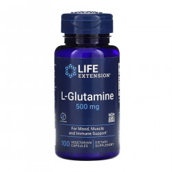 L-Glutamine 500 mg - 100 vcaps (До 08.25)