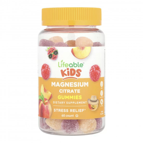 Lifeable Magnesium Citrate Kids - 60 gummies 2023-10-7282