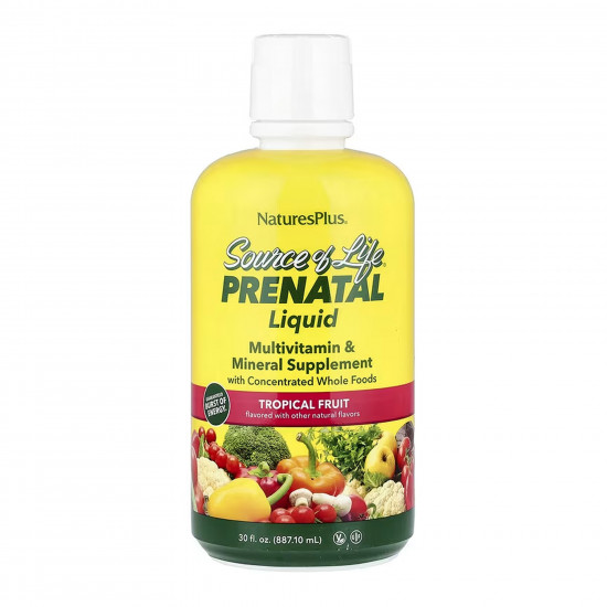Nature's Plus Source of Life Prenatal Liquid - 887 ml (До 08.26) 2024-11-0013