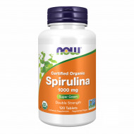 Spirulina 1000 mg - 120 tabs (Повреждена банка)