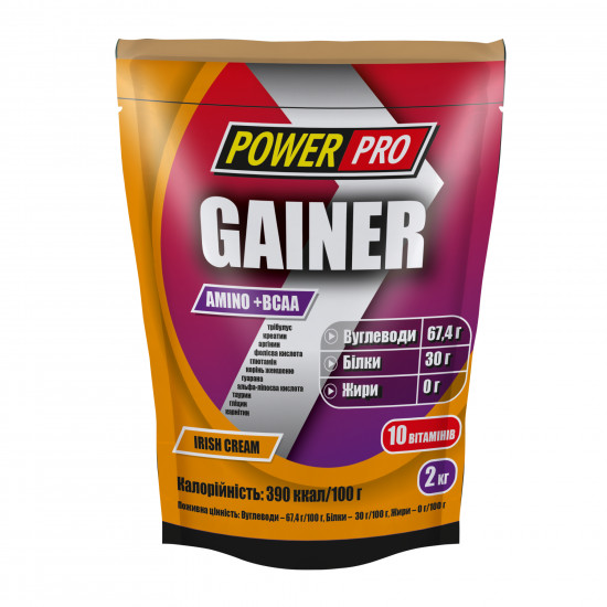 Gainer - 2000g Irish Cream Gainer - 2000g Irish Cream