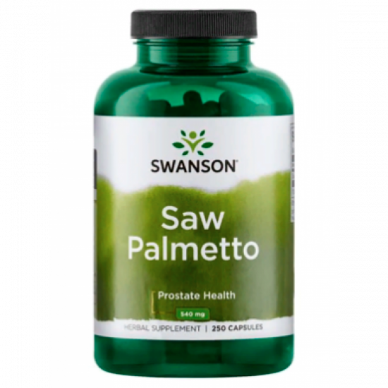Swanson Saw Palmetto 540 mg - 250 caps 100-29-0666872-20 Swanson Saw Palmetto 540 mg - 250 caps 100-29-0666872-20