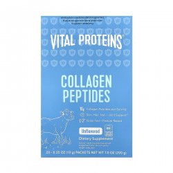 Collagen Peptides - 200g Unflavored (20 Packets)