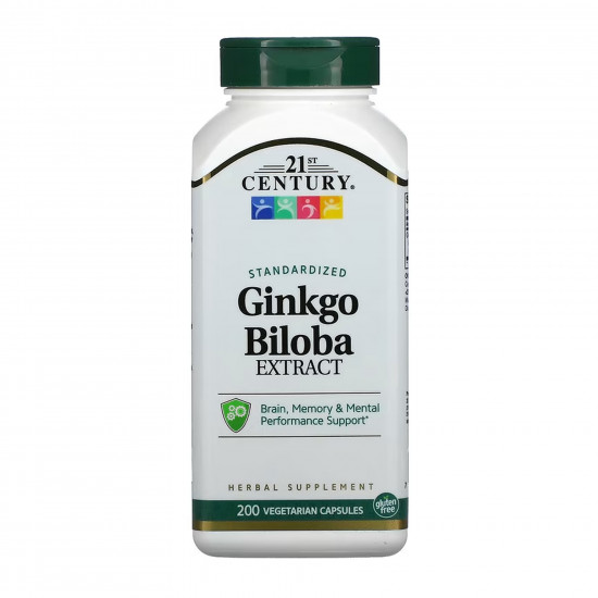 21st Century Ginkgo Biloba Extract - 200 caps 2023-10-7095