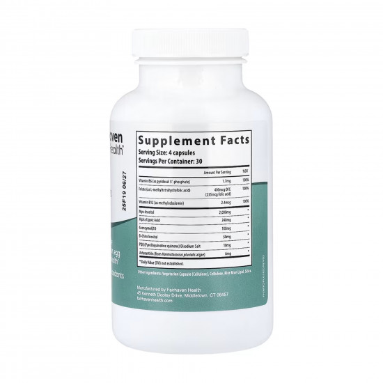 Fairhaven Health PQQ + Myo + D-Chiro Inositol Plus - 120 caps 2023-10-6675