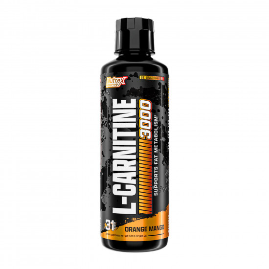Nutrex Liquid L-Carnitine 3000 - 480ml Orange Mango 2022-09-9942