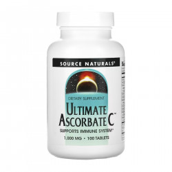 Ultimate Ascorbate C™ 1000mg - 100 tabs (Пошкоджена банка)