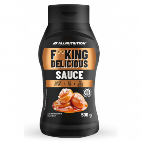 Allnutrition F**King Delicious Sauce - 500g Salted Caramel (До 06.26) 2023-10-7742