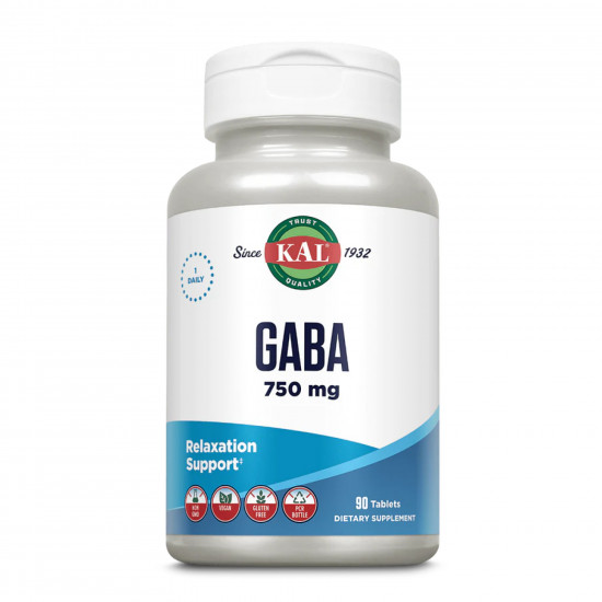 KAL Gaba 750mg - 90 tabs 2023-10-2153