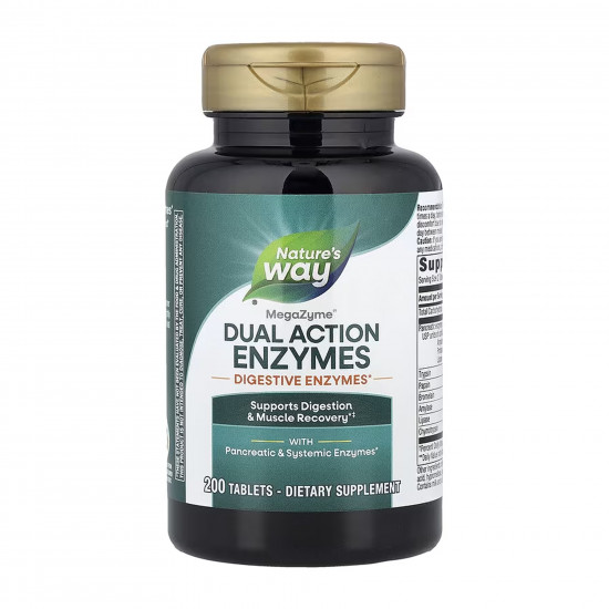 Nature's Way Mega-Zyme Original - 200 tabs 2023-10-6386