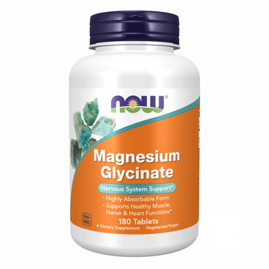 Now Foods Magnesium Glycinate - 180 tabs 2022-10-0414 Now Foods Magnesium Glycinate - 180 tabs 2022-10-0414