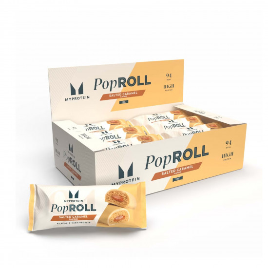 Myprotein Pop Roll - 12x27g Salted Caramel 2023-10-6938