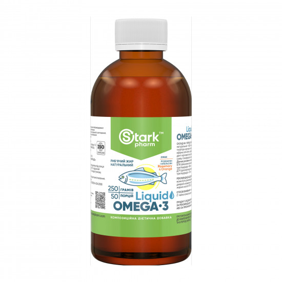 Stark Pharm Stark Omega-3 - 250g Liquid Rasemary Orange 2023-10-5819