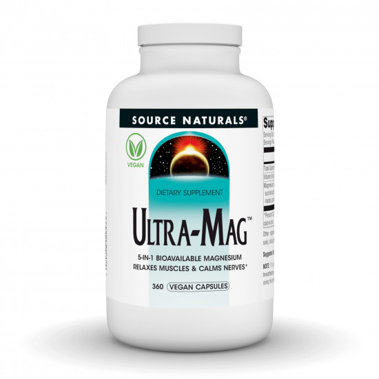 Source Naturals Ultra-Mag - 360 vcaps (Пошкоджена банка) 2023-10-7871