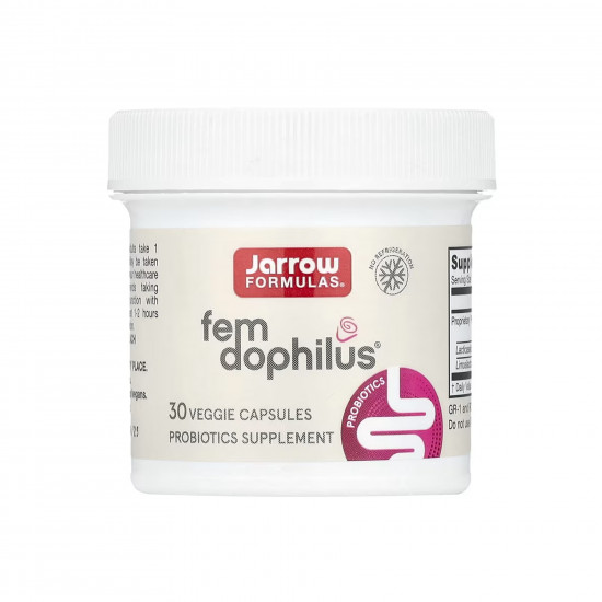 Jarrow Formulas Vegan Fem Dophilus® 1 Billion Cfu - 30 vcaps (Повреждена банка) 2024-11-0123