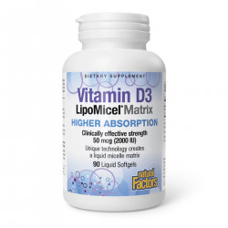 Vitamin D3 LipoMicel Matrix - 90 softgels